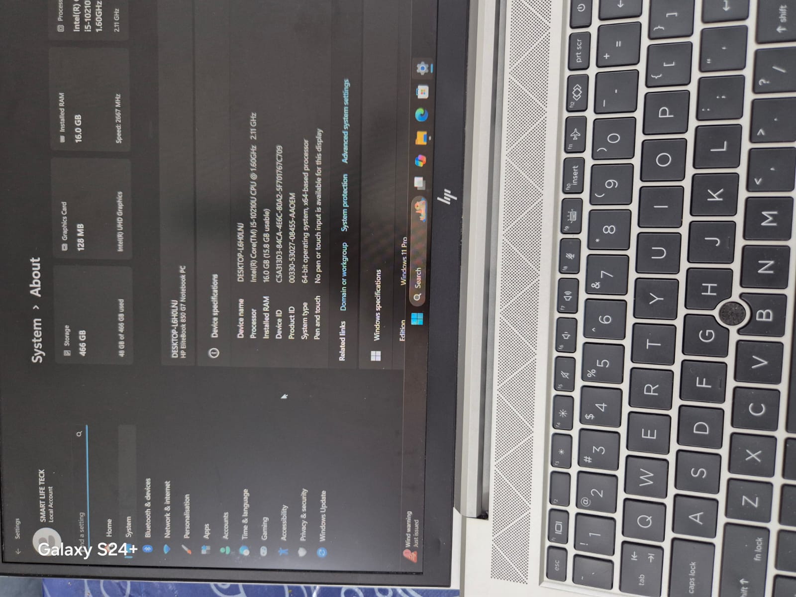 HP EliteBook 850 G7 Perfect for Office Work, Study & Daily Use Core i5 – 10th Gen - Image 11